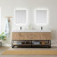 Ensemble de meuble-lavabo double 72 po avec miroir Alistair-1019535856-1000041733-1000041732