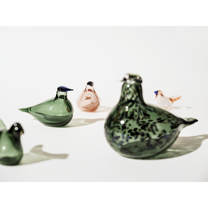 Birds by Toikka Chiffchaff Bird Figurine, Pink