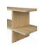 Kabuki Solid Wood End Table-681066590