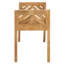 Banc en bois Hamburg