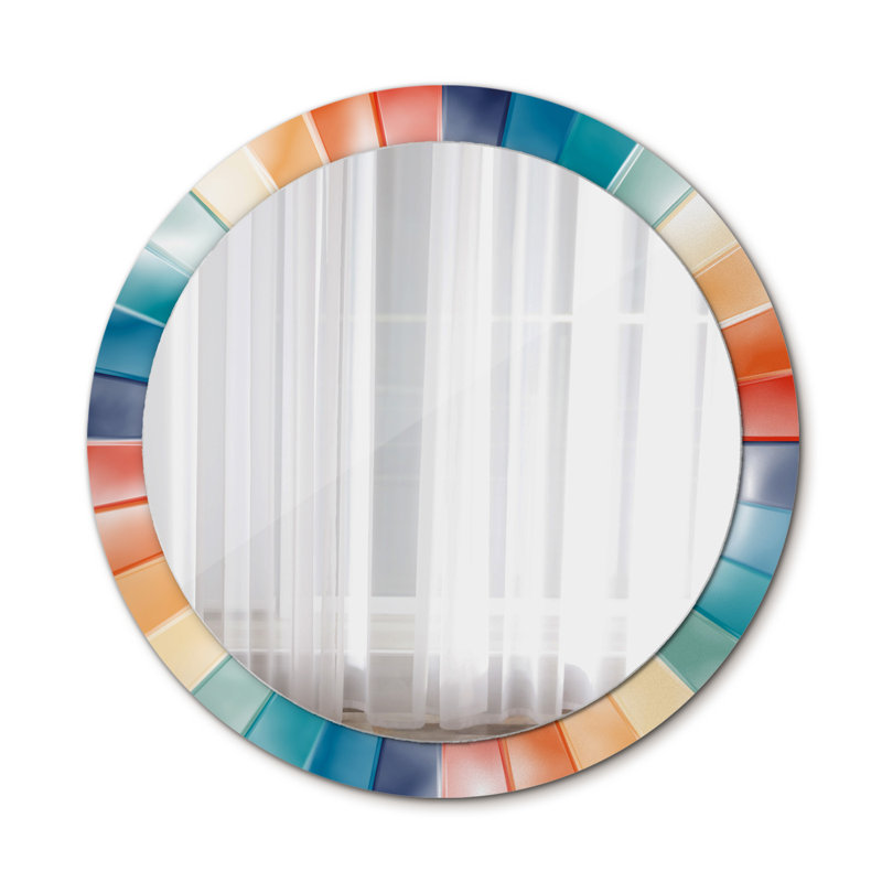 Huldar Glass Flat Wall Mirror