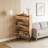 2-Door Shoe Storage Cabinet with Rattan Fronts & Drawer