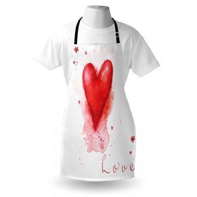 Valentine's Day Bib Apron