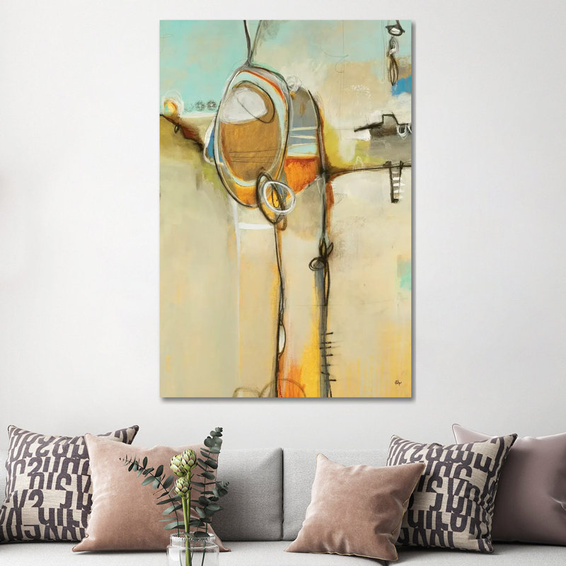 Colour Of Life IV by Lisa Ridgers - Wrapped Canvas Gallery-Wrapped Canvas Giclée, 66.04 cm H x 45.72 cm W x 1.91 cm D
