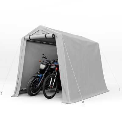 6 ft. W x 8 ft. D Portable Storage Shed