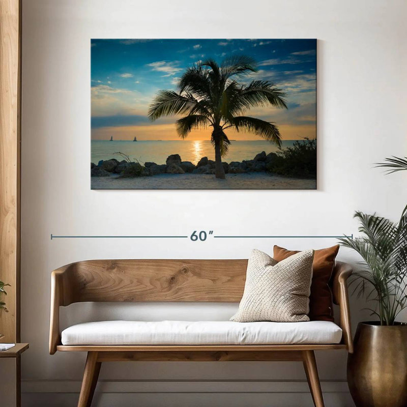 Palmier Gillard Key West, H 30 po x l 45 po