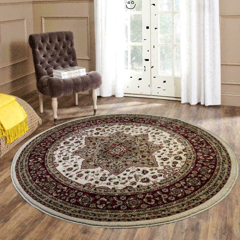 Round Chrisha 120cm X 120cm Area Rug