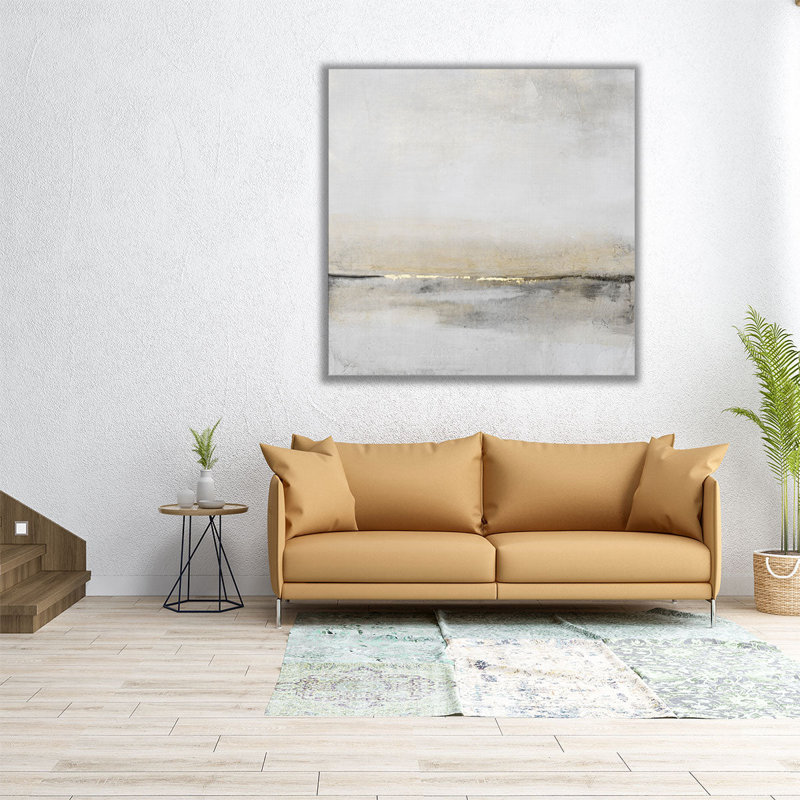 «Horizontal Flow I», reproduction d'art sur toile, H 12 po x l 12 po