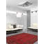 Mabrok One-of-a-Kind 4'11" X 6'5" New Age Wool Area Rug in Red