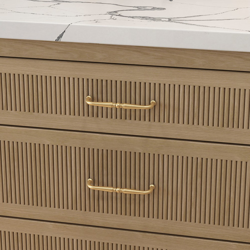 4946 Colonial Pull, Satin Brass