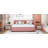 Full Upholstered Daybed with Trundle Sofa Bed Frame-373356808-373356813