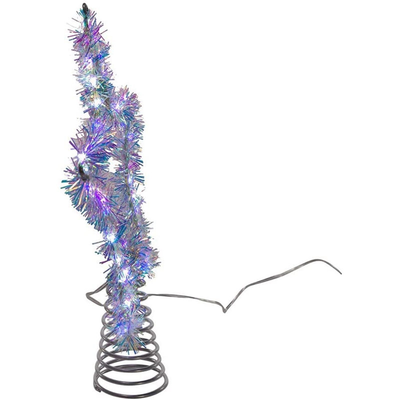 12.5'' Lighted Tree Topper, White