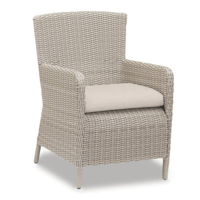 Manhattan Outdoor Dining Armchair with Cushions