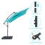 Parasol en porte-à-faux 98,4 po Dannii-Leigh-551760762