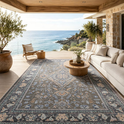 Tapis lavables rétro pour le salon et la chambre à coucher