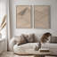 Art mural encadré sur toile, rétro muraux abstraits pour chambre à coucher-422566787-422566786
