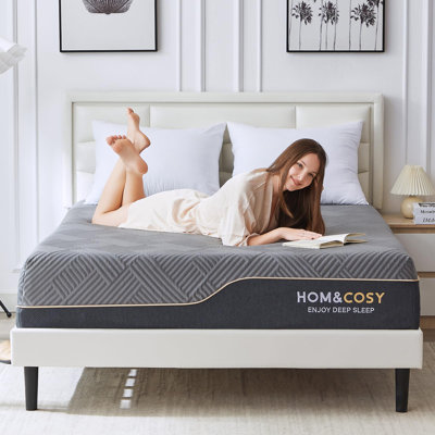 Alwyn Home Memory Foam Firm & Luxury Cooling Gel Green Tea Mattress