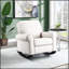 Chaise berçante Elvin