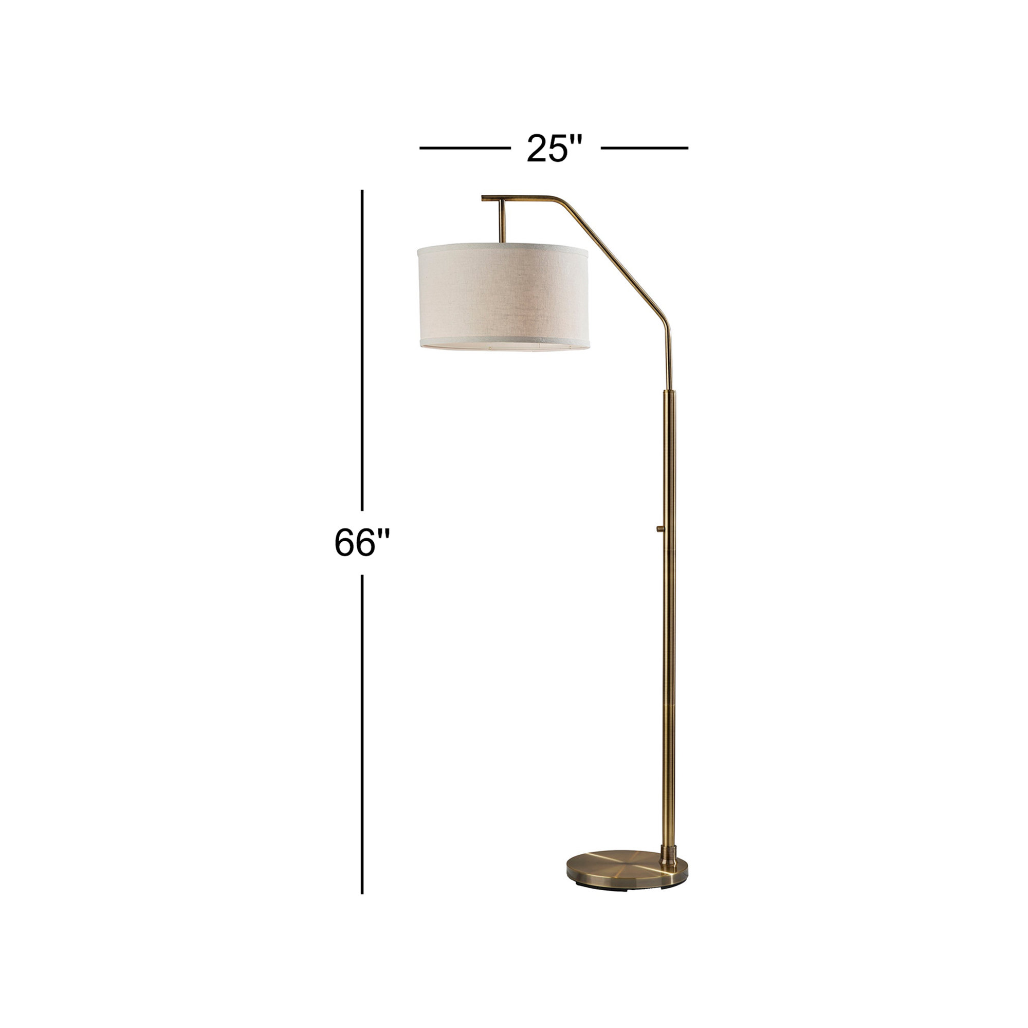 Dewald 66'' Floor Lamp