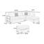 Canapé modulaire réversible 3 pièces avec rangement fonctionnel et repose-pieds avec méridienne réversible-301311204