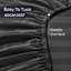 Microfiber Striped Fitted Sheet-114308444-114308448