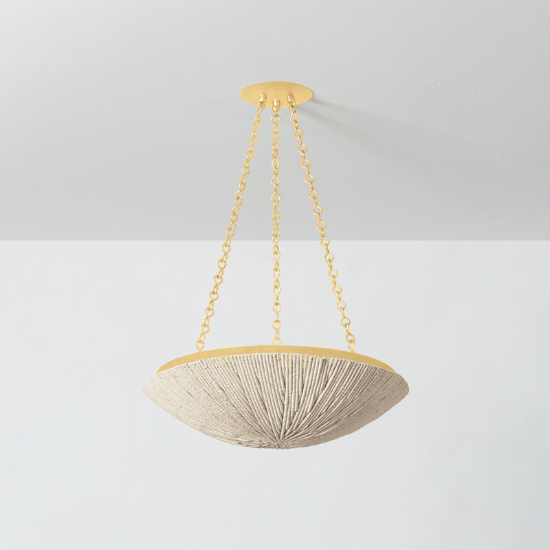 SUMMERSIDE Pendant, 6.5" H x 24.75" W x 24.75" D