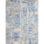 0ZARTZN33GYBL Wool Abstract Area Rug in Blue-80907452