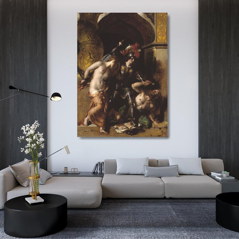 Britomart Redeems Fair Amoret, H 48 po x l 35 po