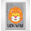 Impression sur papier Lion Way-47833439-47833436