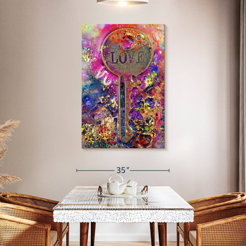Hardie Key, 48" H x 32" W