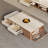 Modern minimalist retractable coffee table