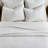 Modern Windowpane Cotton Sateen Quilt Set,Pre-Washed 100% Cotton Coverlet Bedspread, 3-Piece Soft Lightweight Bedding Set With 2 Shams For All Seasons-124542143-124542142