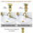 Bathroom Sink Pop Up Drain Without Overflow,Stainless Steel,Two Pieces-106360131