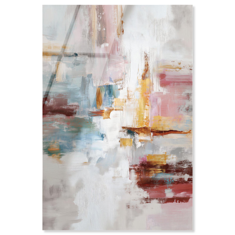 Décoration murale en acrylique Warmth and cool I par Art Remedy, prête à être suspendue, H 30 po x l 20 po