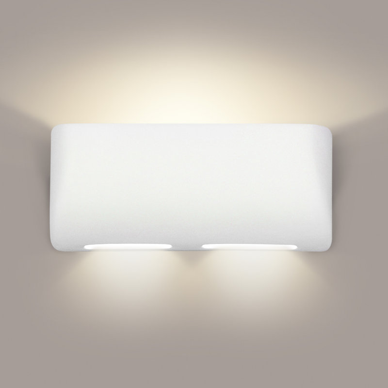 Aulay Ceramic Flush Mounted Sconce, No