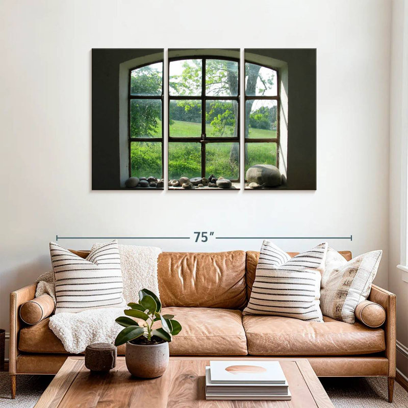 Lilie Old Stable Window, 36" H x 57" W