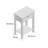 Emerfield 52.5cm Solid Wood Console Table