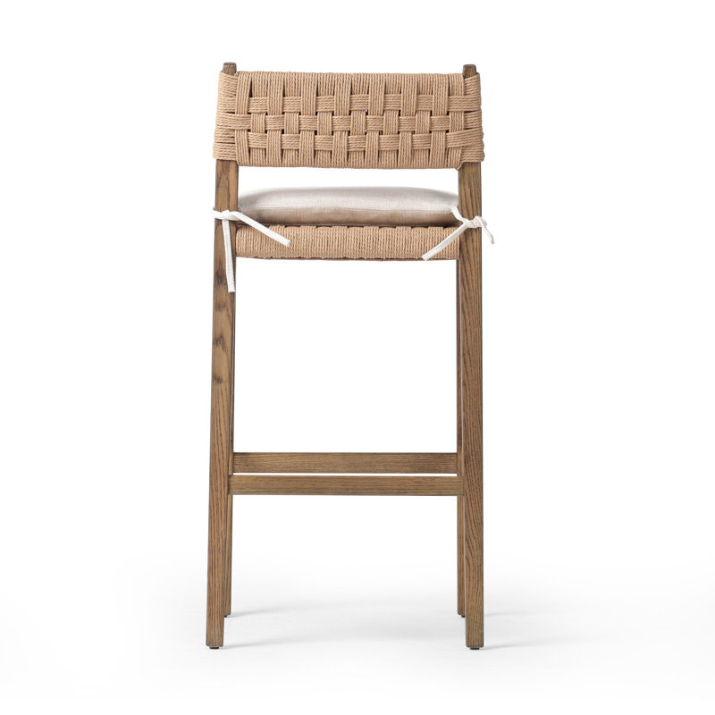 Hamlin Stool With Cushion-Dover Crescent-Counter, Bar Stool (30" Seat Height)