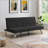 WOOD FRAME, STAINLESS LEG, FUTON, SOFA BED-2087256077