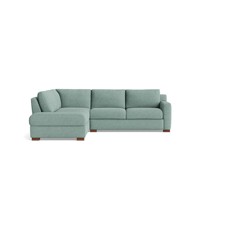 Catalina Sectional, Left Hand Facing, Performance Weave - Spa