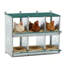 Boîtes de nidification pour poulets, boîte de nidification pour poulets 6 compartiments