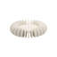 Aaron - Élégant plateau rond abstrait pour table basse - plateau décoratif pour décoration intérieure, cuisine, présentoir à bijoux ou bibelot - 17 po, brun clair