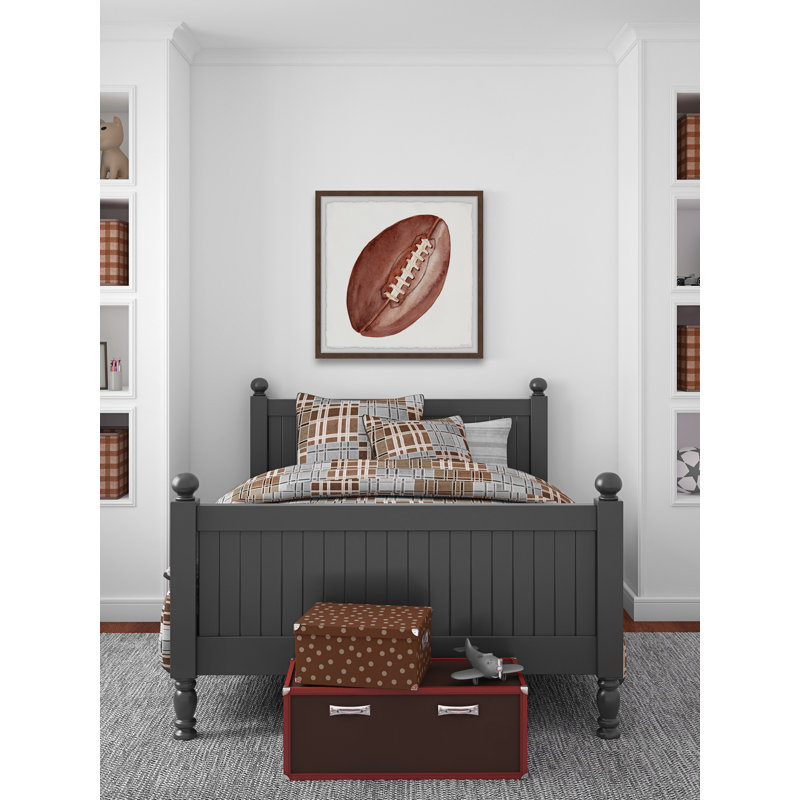 «Cambrai Leather Football», reproduction encadrée, H 32 po x l 32 po x P 1,5 po
