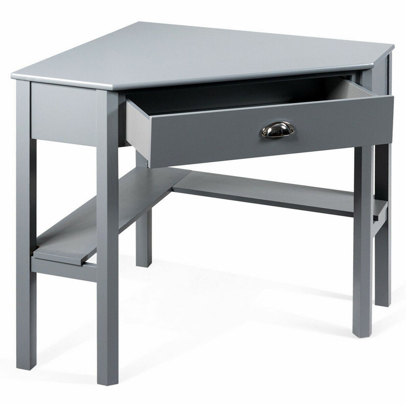 Bureau en coin Aust, gris