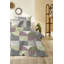 Rettie Cotton Geometric Shapes Duvet Cover Set with Pillow Shams-53975340-53975343