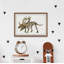 Victoria Styracosaurus Skeleton - Single Picture Frame Painting-37753617