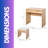 Dressing Table with Mirror
