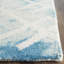 Bryauna Hand Tufted Wool/Cotton Geometric Rug in Blue/Ivory-17571826