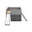 Full Size Wooden Low Loft Bed With Storage Shelves And Slide,Door And Window, Multiple Functions Wooden Low Loft-788926695