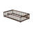 Twin Size Rubber Wood Floor Bed with Safety Guardrails – Fence Design, No Door,-1761769672